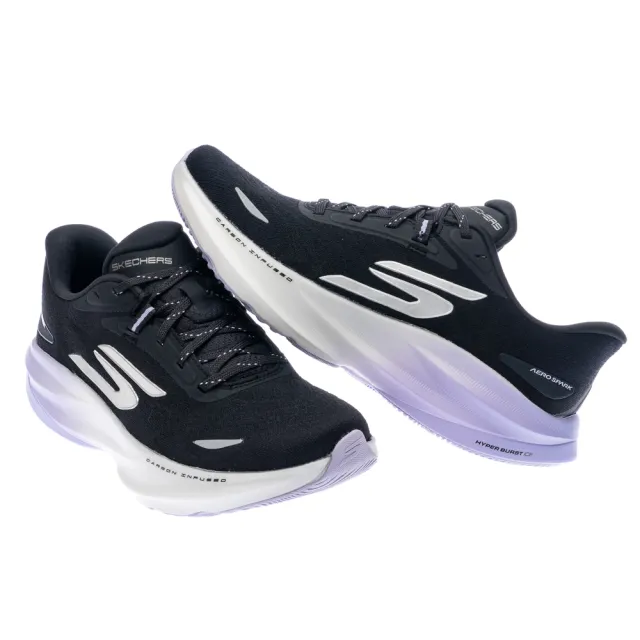 【SKECHERS】女鞋 競速跑鞋系列 競速鞋 慢跑鞋 SKX AERO SPARK(172200BKPR)