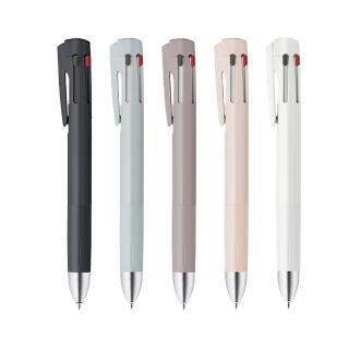 【ZEBRA 斑馬牌】bLen 4+S 多功能原子筆 0.5mm P-B4SAS88(四色筆 辦公)