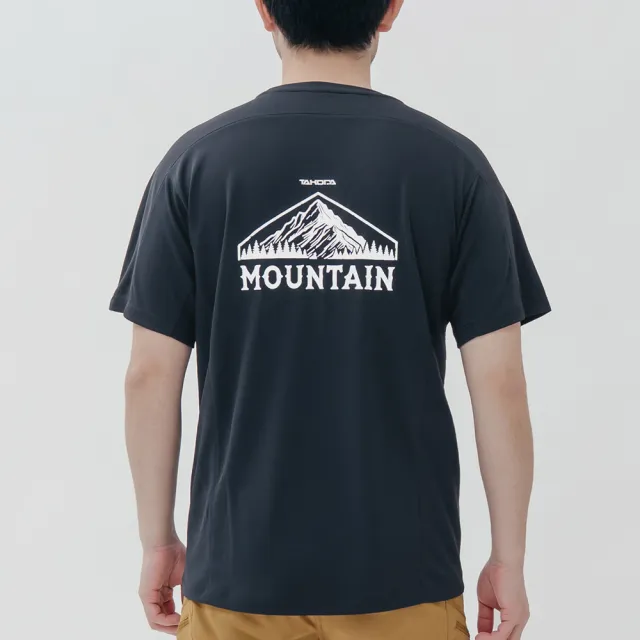 【TAKODA】Ogle 環保機能短袖印花系列 - Mountain 男款 兩色(吸濕排汗/抗菌抑臭/親膚防曬)
