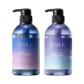 【YOLU】寧靜/舒緩修護洗髮精475mlx2入(平行輸入)