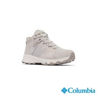 【Columbia 哥倫比亞】女款-OD防水高筒健走鞋-化石灰(UBL78560FU/JS)