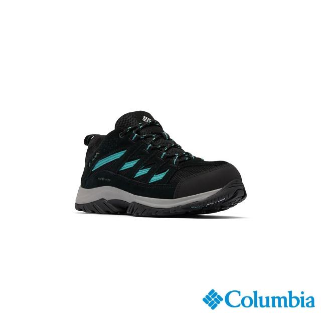 【Columbia 哥倫比亞】女款-防水登山鞋-寬楦-黑色(UBK06070BK/JS)