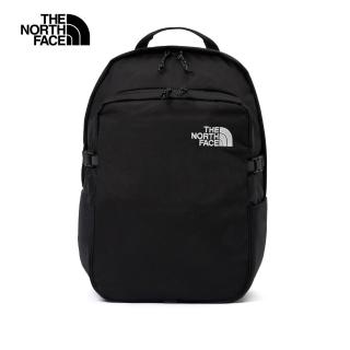 【The North Face 官方旗艦】北面男女款黑色舒適背負大容量休閒後揹包｜8B1ZKX7
