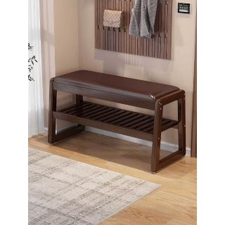 【匠俱】換鞋凳 軟包墊鞋櫃100×35×45CM(穿鞋椅 收納換鞋椅 儲物凳 收納凳 開放式鞋架 玄關鞋架)