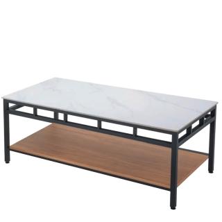【AS 雅司設計】AS雅司-莎列巖板石面大茶几-120*60*54cm