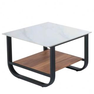 【AS 雅司設計】AS雅司-哈爾肯巖板石面小茶几-60*60*54cm