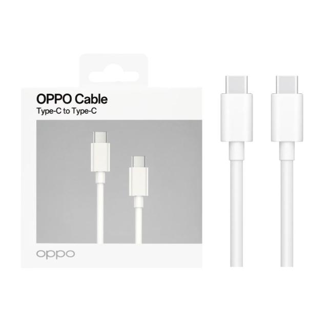 【OPPO】原廠盒裝 SUPERVOOC Type C to Type C 超級閃充電線100W- 12A(DL152)