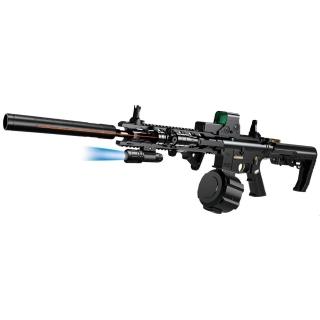 【酷博士】M4毒蛇水彈玩具槍 WH28-4(生存遊戲 水彈槍 軟彈槍 水晶彈 電動玩具槍 大彈鼓 凝膠彈)