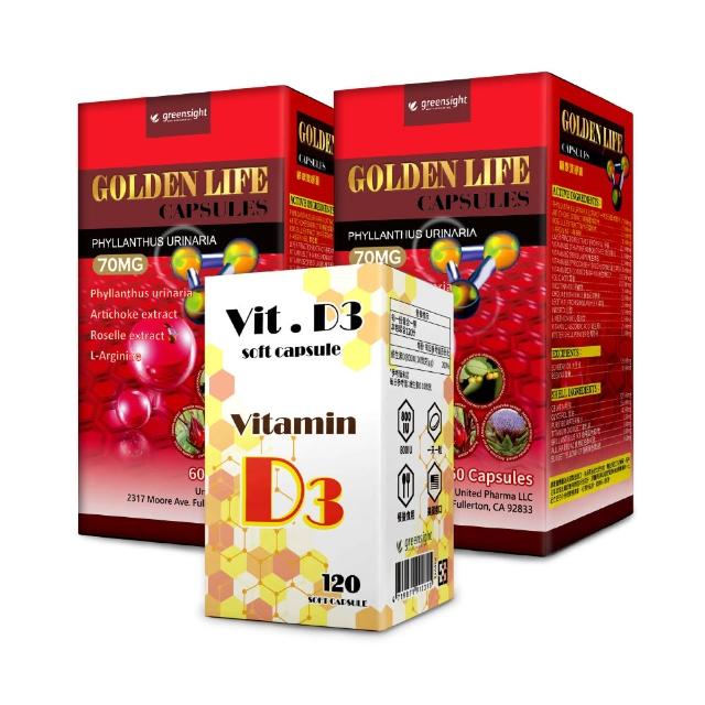 【秉新藥業】維生素D活力軟膠囊＋顧康寶膠囊＋顧康寶膠囊營養組(營養補充)
