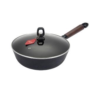 【HAPPYCALL】石墨烯IH鈦熔岩不沾炒鍋組30cm(含蓋/電磁爐適用)