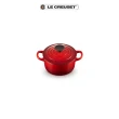 【Le Creuset】琺瑯鑄鐵鍋圓鍋14cm(櫻桃紅)