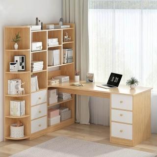 【HORLA生活家居】升級版側書桌轉角櫃(電腦桌 書桌櫃 一體桌子 書桌 電腦桌 辦公桌 工作桌)