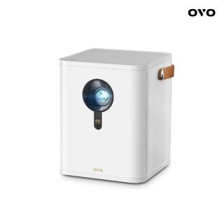 【OVO】4K無框電視 UHD智慧投影機(K9 極光白 2600高流明/可K歌/極速對焦)