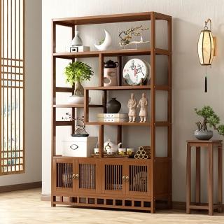 【匠俱】展示架(展示櫃 書架 書櫃 博古架 擺件架 茶葉架 茶具架 置物架 酒櫃 80CM)