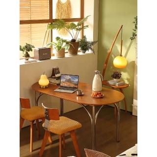 【匠俱】餐桌 實木 橡膠木桌面120×75×75CM(吃飯桌 電腦桌 辦公桌 工作桌 客廳桌 餐廳桌 桌子)