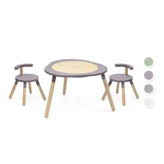 【STOKKE 官方直營】MuTable V2 多功能遊戲桌超值組(桌子*1+椅子*2)