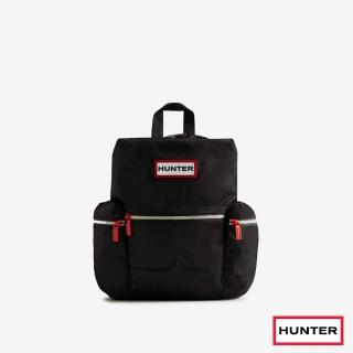 【HUNTER】上方開扣尼龍迷你後揹包(黑色)