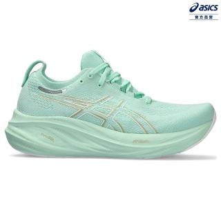 【asics 亞瑟士】GEL-NIMBUS 26 女款 緩衝 慢跑鞋(1012B601-300)