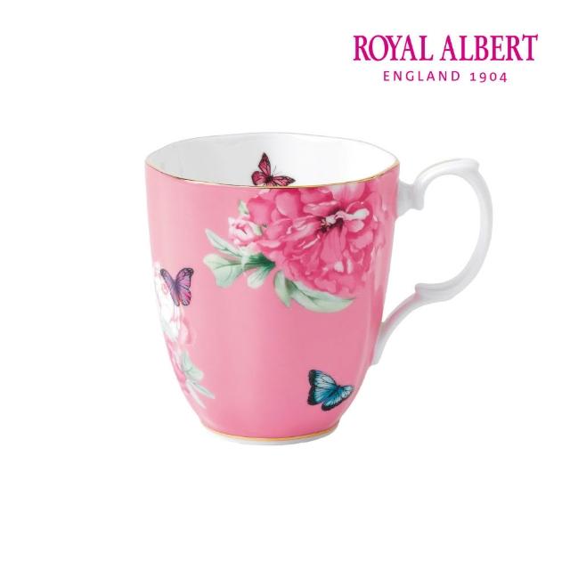 【ROYAL ALBERT】Miranda Kerr友誼花園系列馬克杯-粉紅400ml(官方直營)