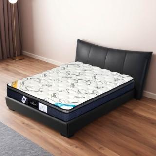 【IDEA】透氣眠涼感降溫獨立筒乳膠6尺床墊(雙人加大)