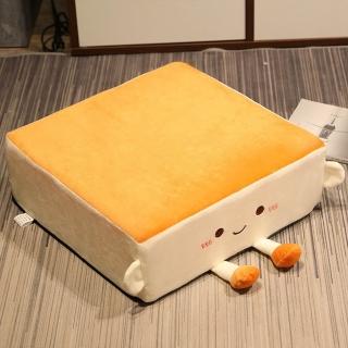 【懶人聯盟】懶人沙發 榻榻米沙發 地板沙發 坐墊 臥室沙發(方形吐司 拉鏈設計 海綿內芯 防滑顆粒 預購15天)