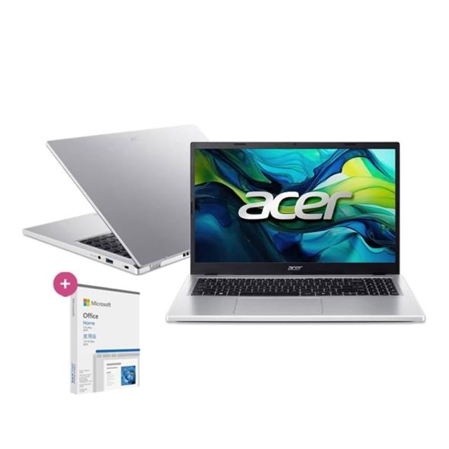 【Acer 宏碁】Office2024★15.6吋R7文書效能筆電(Aspire Lite/AL15-61P-R5J1/R7-8840HS/16G/512G/W11)