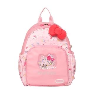 【IMPACT 怡寶】不可放A4 兒童包 Hello Kitty 50週年款 後揹包 小 粉 IMQKT004PK(兒童界時尚潮流)