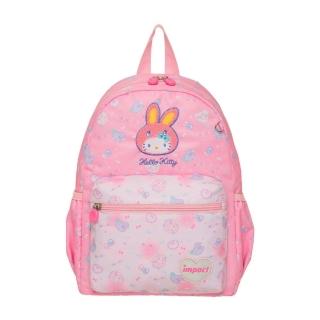 【IMPACT 怡寶】兒童包 HELLO KITTY 邦妮凱蒂 後揹包 粉 IMQKT003PK(兒童後揹包 可A4)
