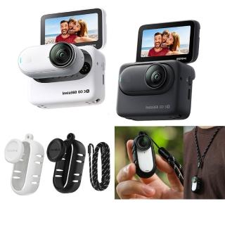 【Insta360】GO 3S 拇指防抖相機 64G版本 + 主機散熱款矽膠套三件組(公司貨-加贈專屬鋼化膜)