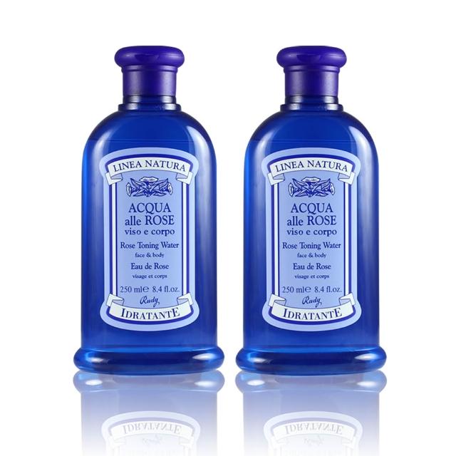 【Rudy】買1送1保濕玫瑰純露保濕化妝水250ml(深層補水)