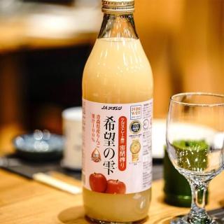【JA】日本青森農協連希望蘋果汁 100%百分百純天然水果榨取 1000mlx1瓶(原裝進口飲料 希望之露的零)