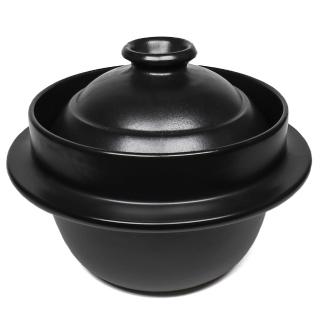 【福介商店】日本土鍋 萬古燒 羽釜 6合炊飯鍋(陶鍋 砂鍋 燉鍋 日本製陶瓷)