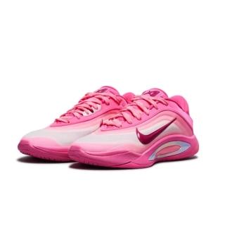 【NIKE 耐吉】W Nike AOne EP Laser Pink 鐳射粉 實戰 明星款 籃球鞋 運動鞋 女鞋 FZ8606-601