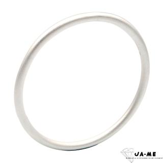 【JA-ME】999.9千足銀古法製銀實心圓骨手鐲