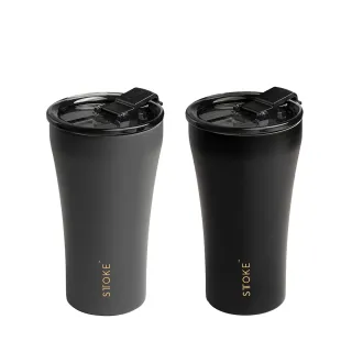 【STTOKE】精品陶瓷保溫杯 12oz/350ml 7周年限定款(陶瓷塗層/防漏隨行/2色任選)