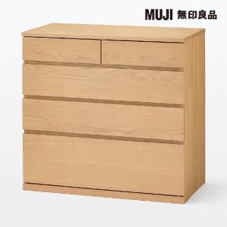 【MUJI 無印良品】橡木四層櫃(大型傢俱配送)