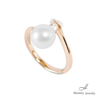 【Hommy Jewelry】Pure Pearl Transform 碩大全圓珍珠戒指(珍珠)