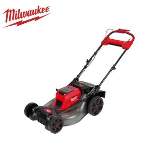 【Milwaukee 美沃奇】18V 鋰電 雙電池 無碳刷 自走式 割草機 M18F2LM53(M18 F2LM53單機 無電池充電器)