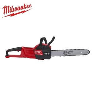 【Milwaukee 美沃奇】無碳刷 鏈鋸 12.0AH鋰電池X2 M18 FCHS-122(M18 FCHS 122 單主機 不含電池充電器)