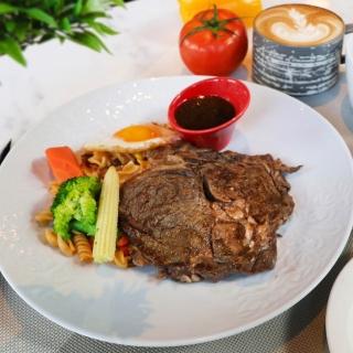 【YOUBON】臺北士林萬麗酒店逸庭/茶坊2人經典牛排套餐券(假日2人+300)
