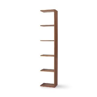 【MUJI 無印良品】自由組合層架/胡桃木/5層/追加用(大型傢俱配送)