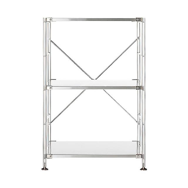 【MUJI 無印良品】SUS不鏽鋼層架組/小(大型家具配送)