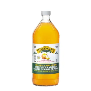 【有機思維】Filsingers 加拿大有機未過濾蘋果醋945ml(不加糖無人工化學添加劑)