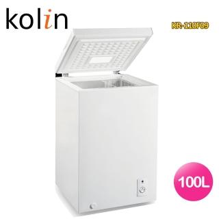 【Kolin 歌林】100公升臥式冷凍櫃KR-110F09(含運不含拆箱定位)