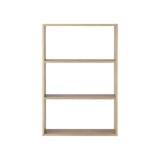 【MUJI 無印良品】自由組合層架/橡木/3層/寬版基本組/(大型家具配送)