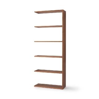 【MUJI 無印良品】自由組合層架/胡桃木/5層/寬版追加用(大型傢俱配送)