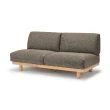 【MUJI 無印良品】木製簡約沙發/2人座 寬149*深74.5*高69cm(大型家具配送)