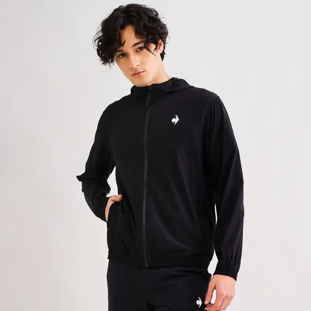【LE COQ SPORTIF 公雞】抗UV防風外套 男女-4色-LWV61662_LWV62662