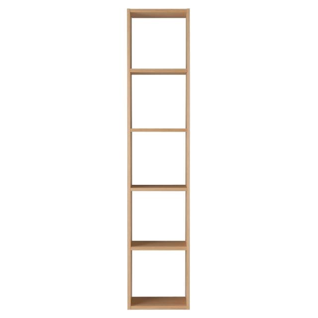 【MUJI 無印良品】自由組合層架/橡木/5層/基本組/(大型家具配送)