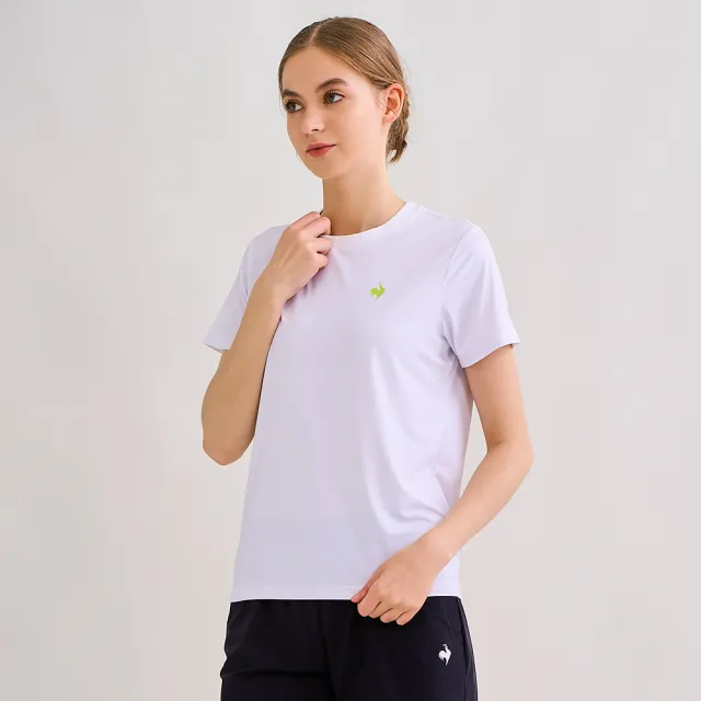 【LE COQ SPORTIF 公雞】抗UV短袖T恤 男女款-4色-LWV23502
